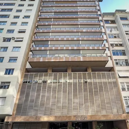 Flat Em Copacabana Río de Janeiro Exterior foto
